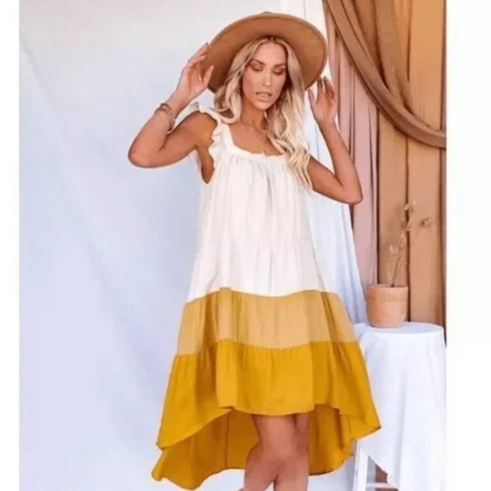 Color block dress